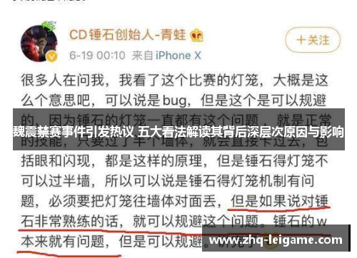 魏震禁赛事件引发热议 五大看法解读其背后深层次原因与影响